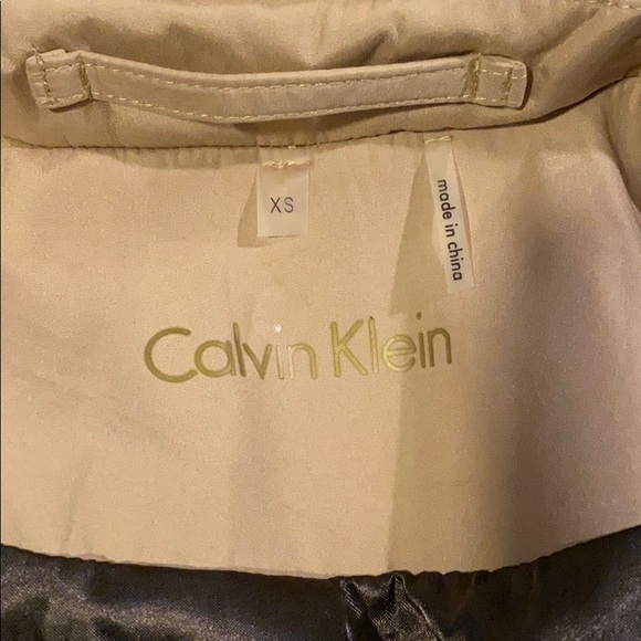 Calvin Klein Single Breasted Rain Trench NWOT - Picture 5 of 6